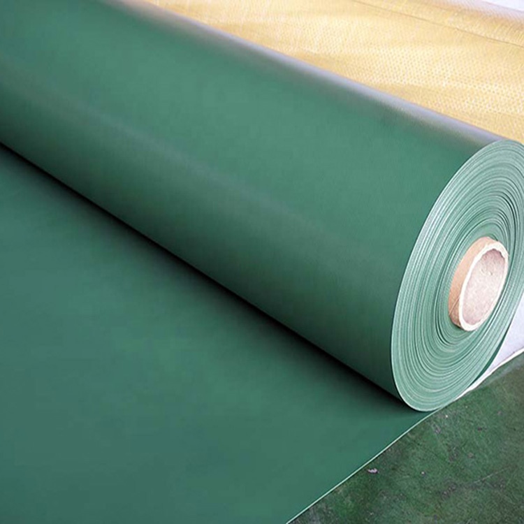 Tecido de rolo de PVC impermeável Ripstop Lona laminada de pvc 100% poliéster impermeável e resistente a rasgos