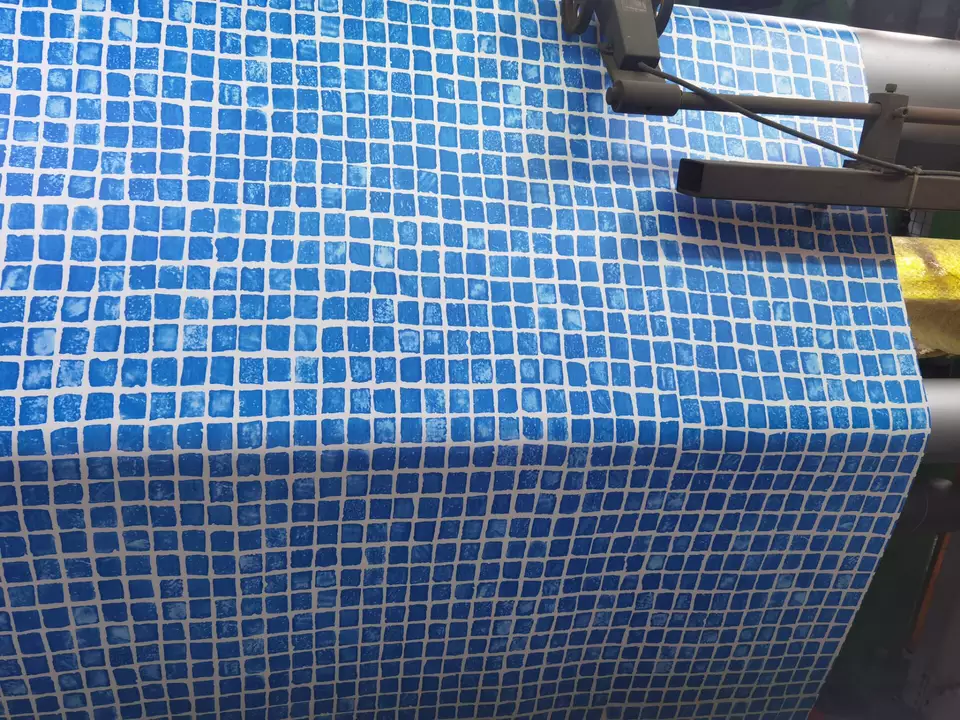 Impressão de lona barata por atacado de impressão de PVC lona / tecido de impressão revestido de PVC tricotado 500dx500d 
