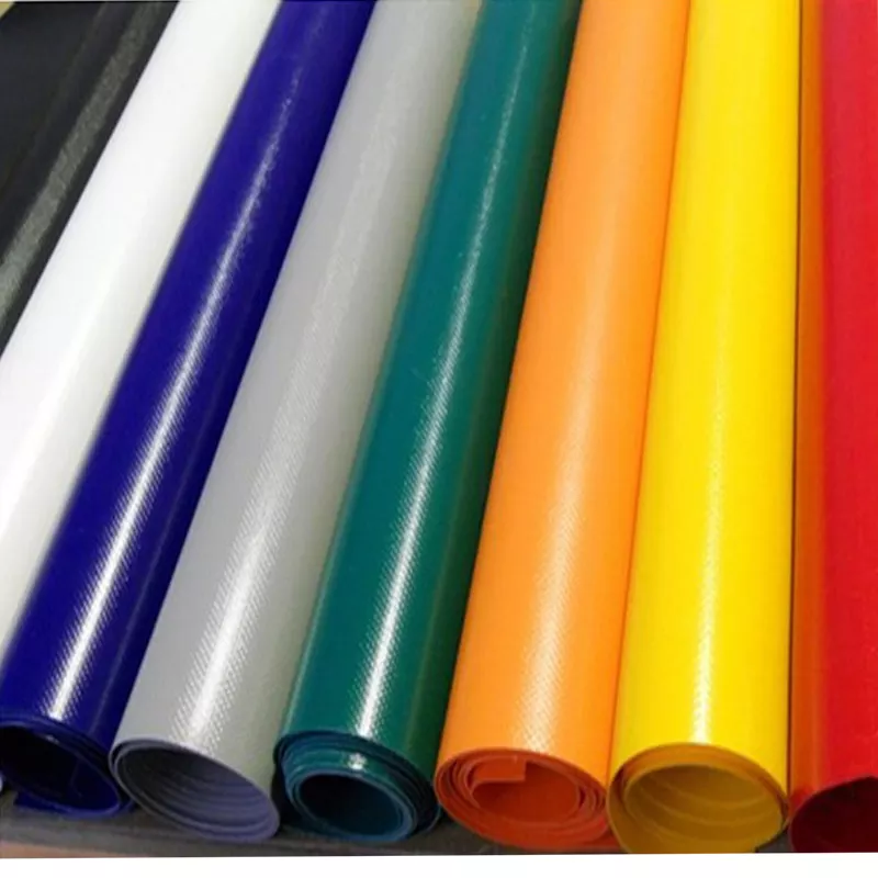 Fornecedor de tecido de rolo de lona de PVC de plástico venda direta de lona laminada em rolos 