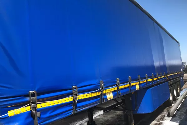 Lona de PVC por atacado de fábrica para transporte por caminhão cobrindo cortina lateral de caminhão de PVC em rolo de lona 